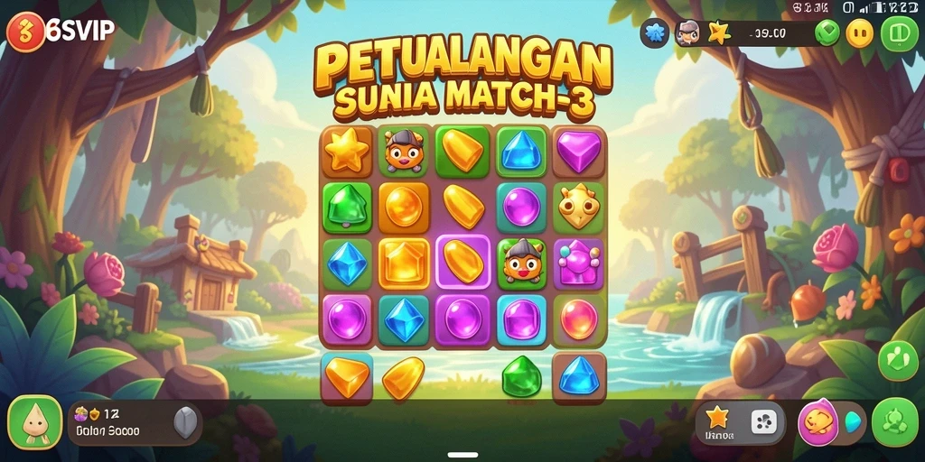 Tangkapan layar gameplay 6SVIP yang seru dan penuh warna.