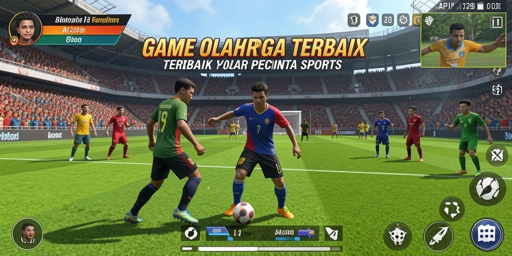 Tangkapan layar permainan API288 dengan aksi seru di arena olahraga.