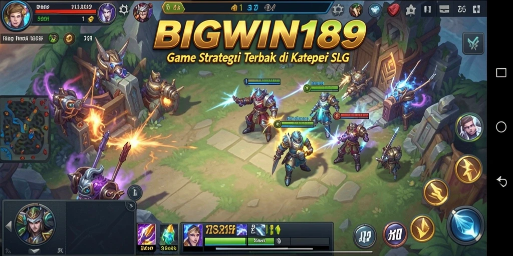 Tampilan grafis memukau dalam gameplay SLG.