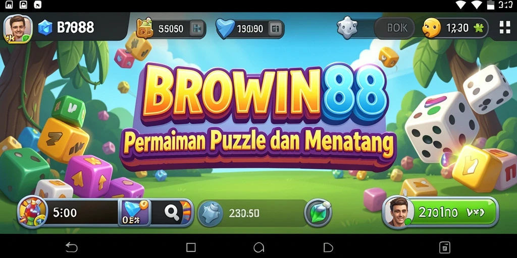 Tampilan gameplay BROWIN88 yang menarik dan penuh warna