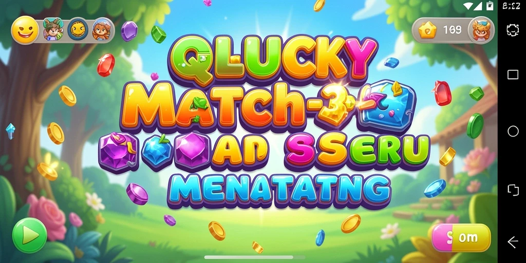 Tampilan menarik dari gameplay QGLUCKY yang menantang.