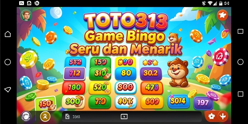 Tampilan gameplay TOTO313 yang menarik saat bermain Bingo.