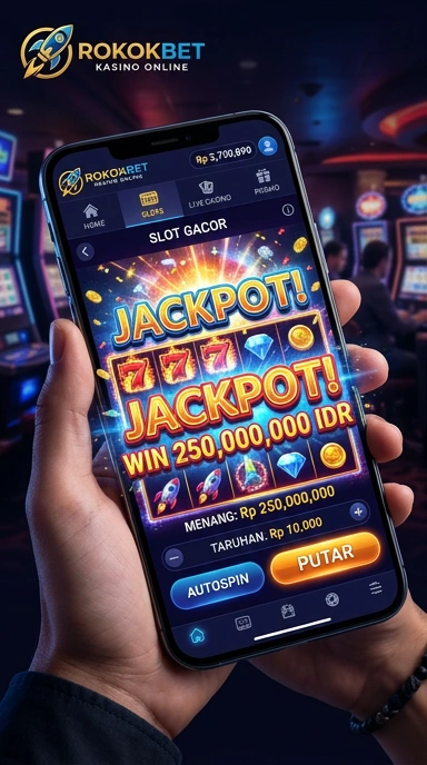 Tampilan utama aplikasi rokokbet yang menarik dan mudah dipahami.