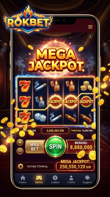 Fitur pencarian cepat untuk menemukan aplikasi di rokokbet.